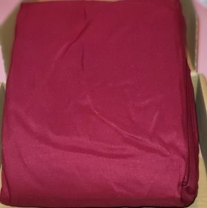 🔴🔴🔴queen, burgundy sheet set- microfiber